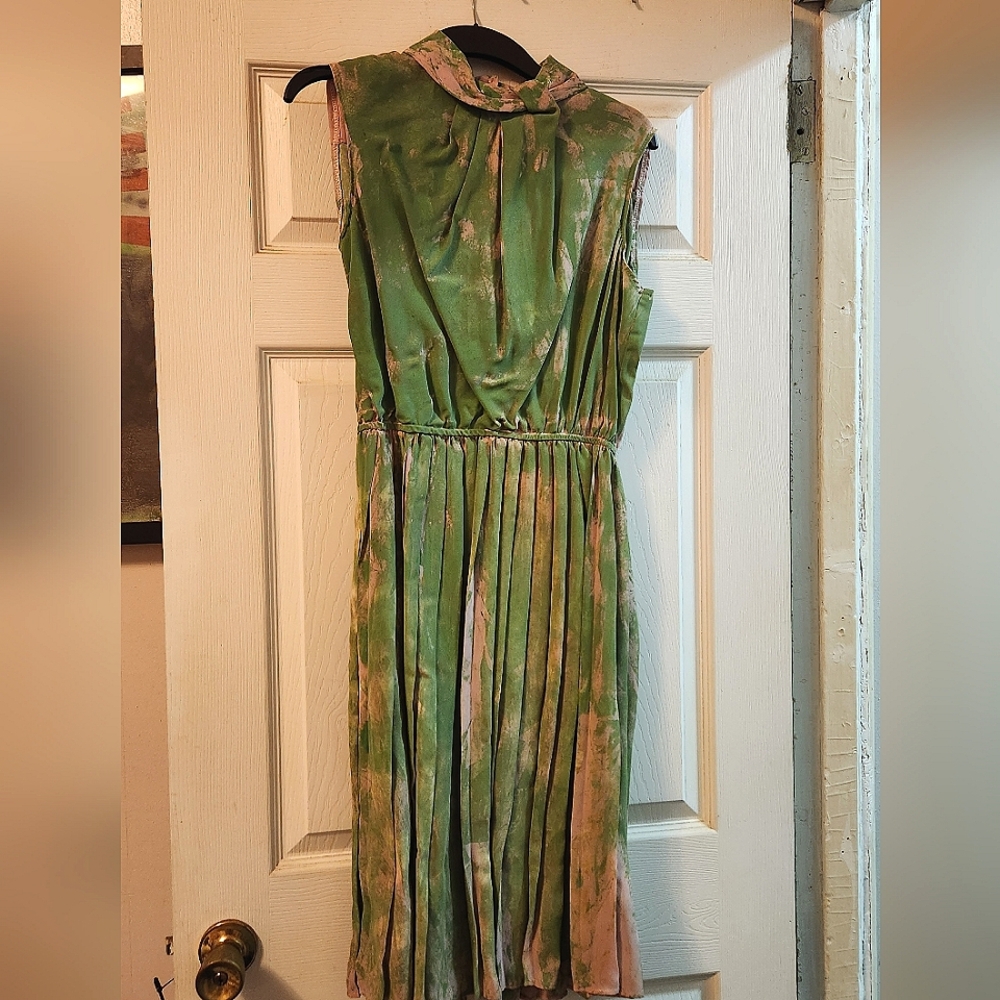 Vintage 70s/80s Pleated Dress